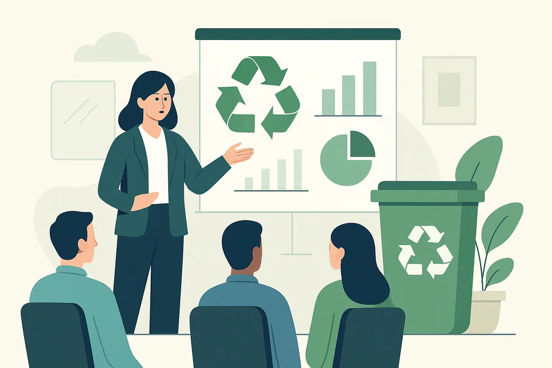 Reciclaje en empresa: formación que sí funciona