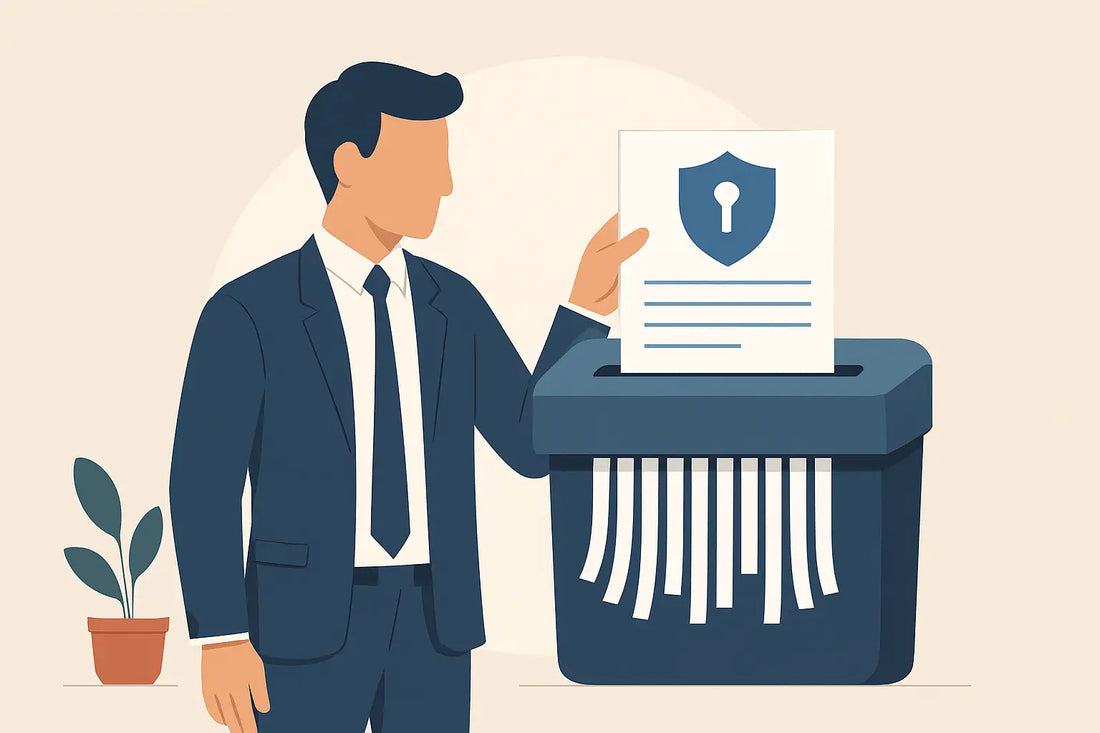 Destruir documentos confidenciales sin riesgos