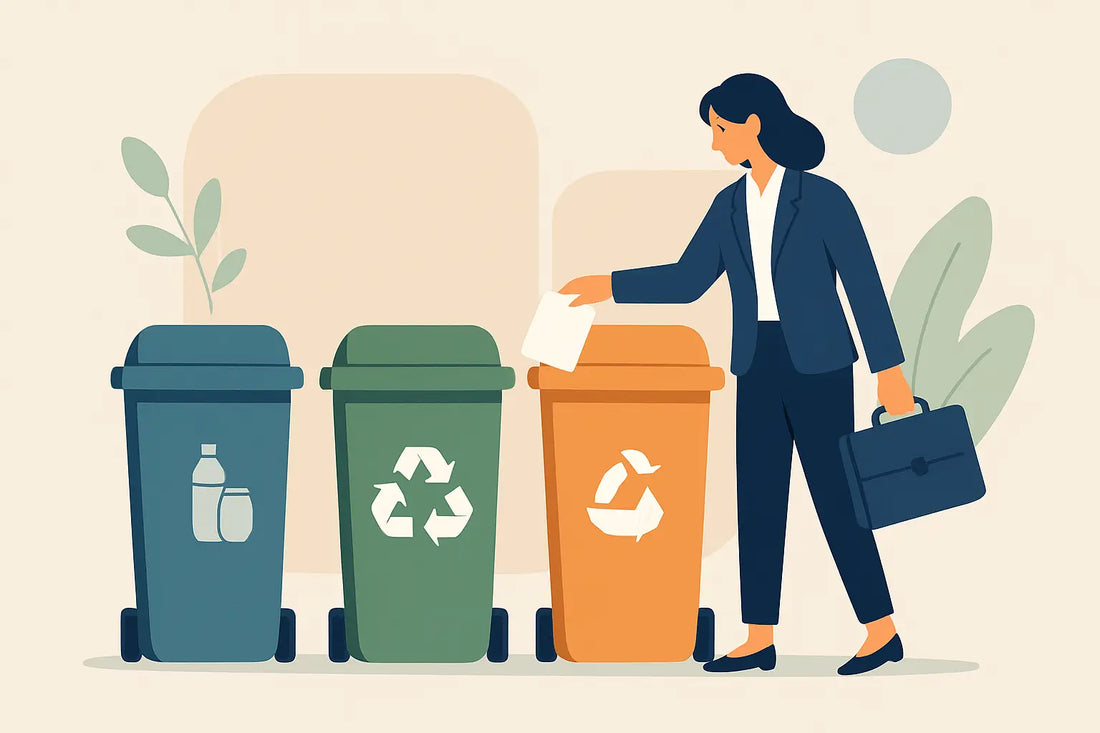 Basureros de reciclaje para empresas: cómo elegir