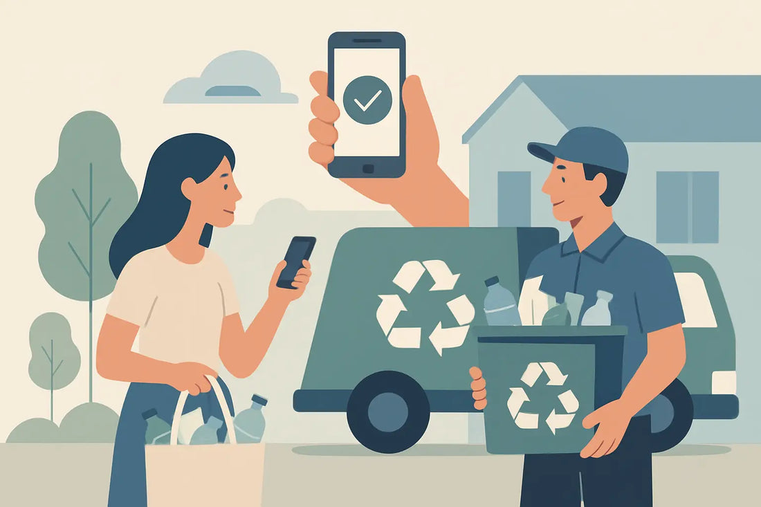 Reciclaje a domicilio: cómo funciona