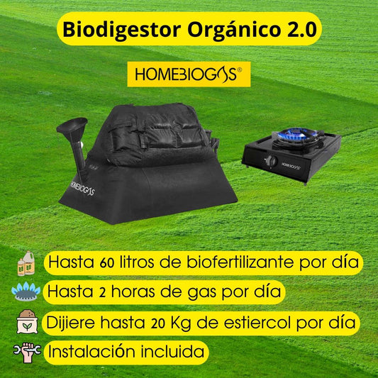 HomeBioGas 2.0 - Biodigestor Organico