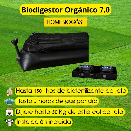 HomeBioGas 7.0 - Biodigestor Organico